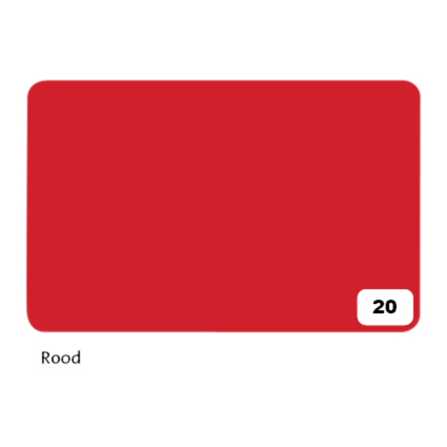 Fotokarton Folia 300gr 50x70cm 20 vuurrood