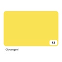 Fotokarton Folia 300gr 50x70cm 12 citroengeel