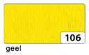 Crêpepapier Folia 50x250cm 10vel 106 geel