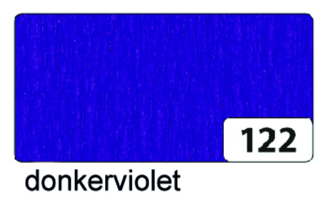 Crêpepapier Folia 50x250cm 10vel 122 donkerviolet