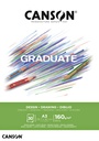 Tekenpapier Canson Graduate Drawing 30vel 160gr A3 helderwit