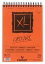 Schetspapier Canson XL Sketch 120vel 90gr A4 ivoorwit