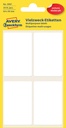Etiket Avery 3087 54x35mm wit 24 stuks