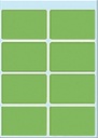 Etiket HERMA 3695 26x40mm groen 40 stuks