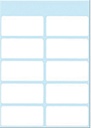 Etiket HERMA 3738 19x40mm wit 70 stuks