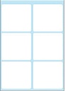 Etiket HERMA 3753 36x40mm wit 42 stuks