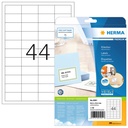 Etiket HERMA 5051 48.3x25.4mm premium wit 1100 stuks