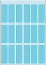 Etiket HERMA 3653 12x34mm blauw 90 stuks