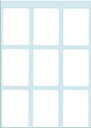 Etiket HERMA 3752 24x35mm wit 63 stuks
