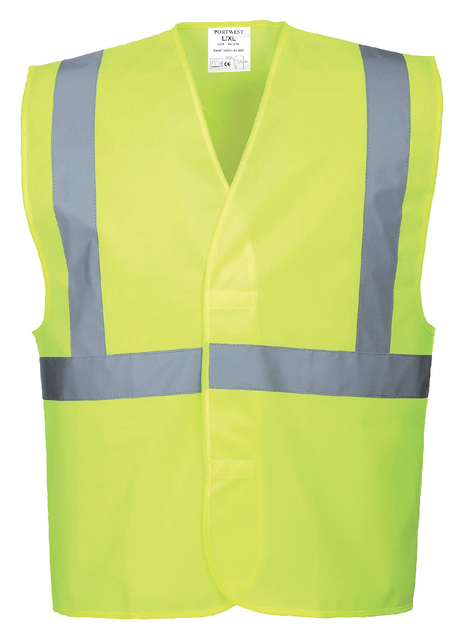 Veiligheidsvest Portwest Hi-Vis geel