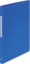 Ringband Exacompta A4 4-rings O-mech 20mm PP blauw