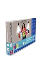 Presentatieringband Oxford Polyvision Maxi A3 dwars 4-rings D-mechaniek 45mm transparant