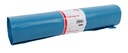 Afvalzak Quantore LDPE T60 120L blauw extra stevig 70x110cm rol à 20st