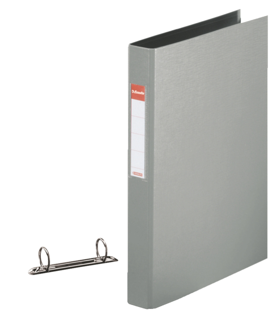 Ringband Esselte Standaard A4 42mm 30% gerecycled PP folie grijs