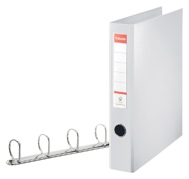 Ringband Esselte Standaard maxi 30% gerecycled D-mechaniek 60mm PP