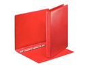 Presentatieringband Esselte Essentials panorama A4 4-rings D-mechaniek 38mm rood