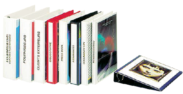 Presentatieringband Esselte Essentials A4 panorama 23-rings O-mechaniek 44mm zwart