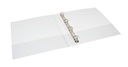 Presentatieringband Quantore A4 Maxi 4-rings D-mech 44mm wit
