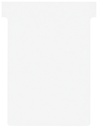T-kaart Nobo nr.3 80mm wit 100 stuks
