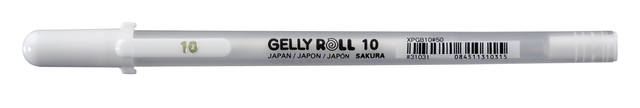 Gelschrijver Sakura Gelly Roll Classic 10 wit