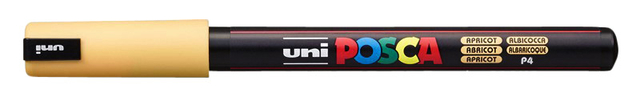 Paintmarker Uni POSCA PC1MR extra fijn abrikoos