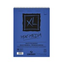 Mixed mediapapier Canson XL Textured Mixed Media 15vel 300gr A5 wit