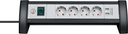 Stekkerdoos Brennenstuhl bureau Premium 4vdig incl 2 USB 1.8m wit/gs