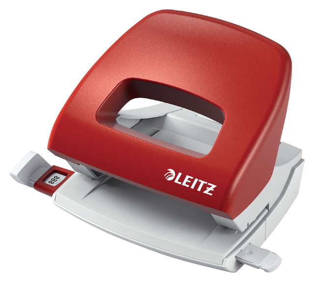 Perforator Leitz NeXXt 16 vel rood