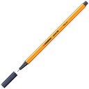 Fineliner STABILO point 88/98 fijn payne's grijs