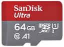Geheugenkaart Sandisk MicroSDXC Ultra 64GB (140mb/s C10 - SDA UHS-I)