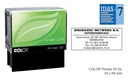 Tekststempel Colop Printer 50 Green Line personaliseerbaar