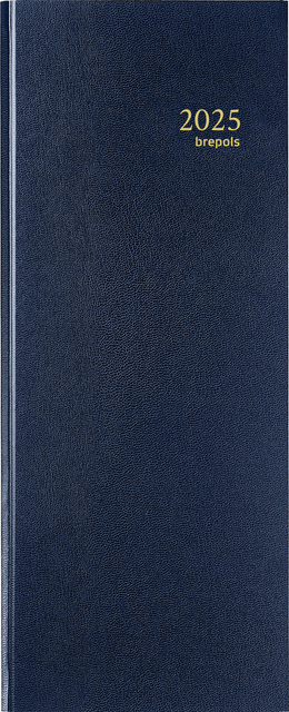 Agenda 2026 Brepols Saturnus Lima 1dag/1pagina blauw