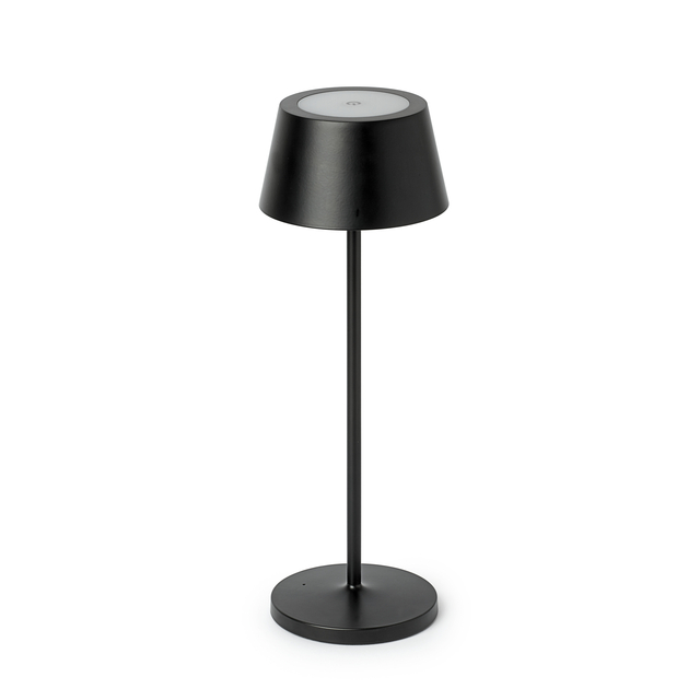 Tafellamp MAUL Nina LED oplaadbaar dimbaar zwart