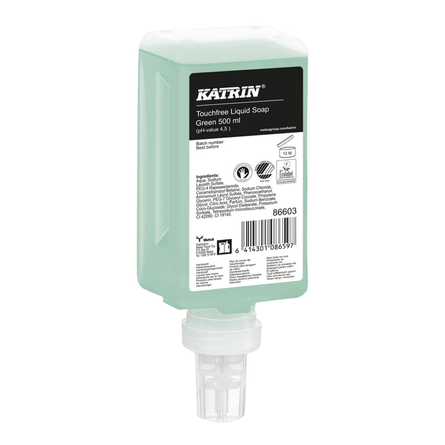 Handzeep Katrin Fresh vloeibaar touchfree 500ml 86603