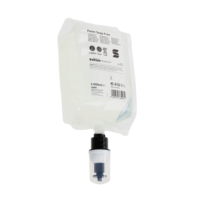 Handzeep Satino SF1 Free schuim 1000ml 333372