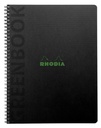 Notitieboek Rhodia Greenbook recycled A5+ lijn 160 pagina's 90gr sc