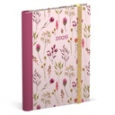 Agenda 2026 Lannoo Flowers bouquet 7d/2p roze