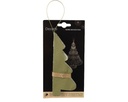 Kerstboom Decoris 3D papier 15cm groen