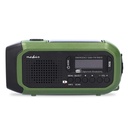 Noodradio Nedis DAB+ FM zonnepaneel