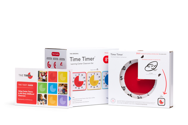 Time Timer medium classroom set secundair
