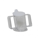 Beker HandyCup met deksel transparant