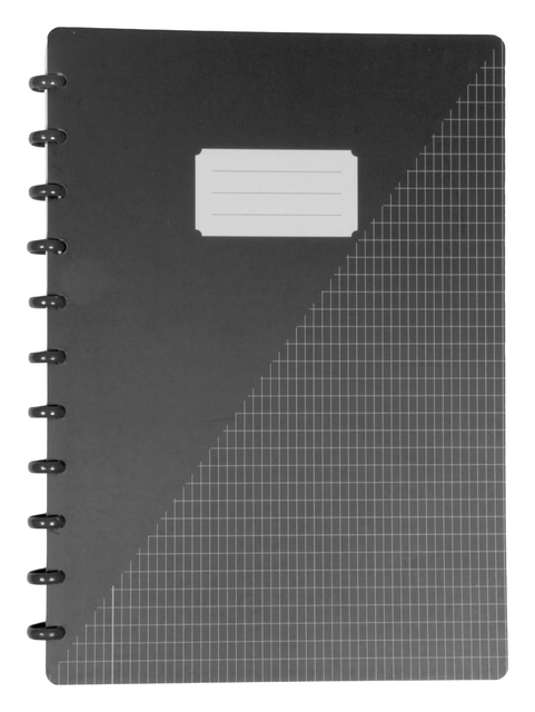 Schrift Kangaro A4 ruit 4x8mm 144 pag 90g assorti 3 kleuren