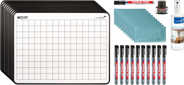 Wisbord Legamaster melamine starterset 33-delig