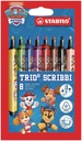 Viltstift STABILO Trio Scribbi  PAW Patrol 8st