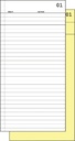 Commissieboek Expres SI-30020 210x105mm 50x2vel