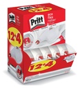 Correctietape Pritt ECO Flex 4.2mmx10m promo pack à 12+4 gratis