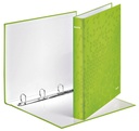 Ringband Leitz WOW A4 maxi 4-rings D-mechaniek 40mm groen