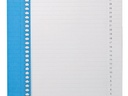 Ruiterstrook Elba Nr 0 297x6mm verticaal blauw 10 vel