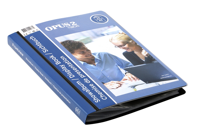 Showmap Europel Frontview A5 20-tassen antraciet