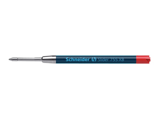 [614277] Balpenvulling Schneider 755 Slider Jumbo extra breed rood